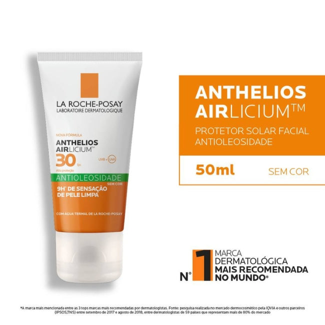 Anthelios Airlicium FPS 30 - Protetor Solar Facial 50g