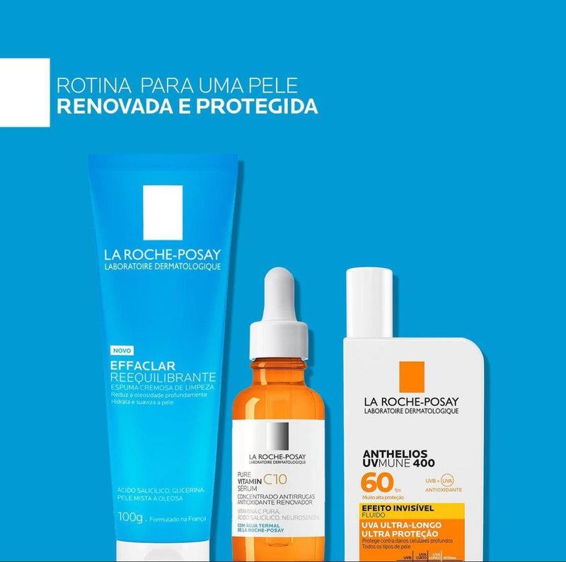 Kit - Rotina para uma Pele Renovada e Protegida (3 PRODUTOS)